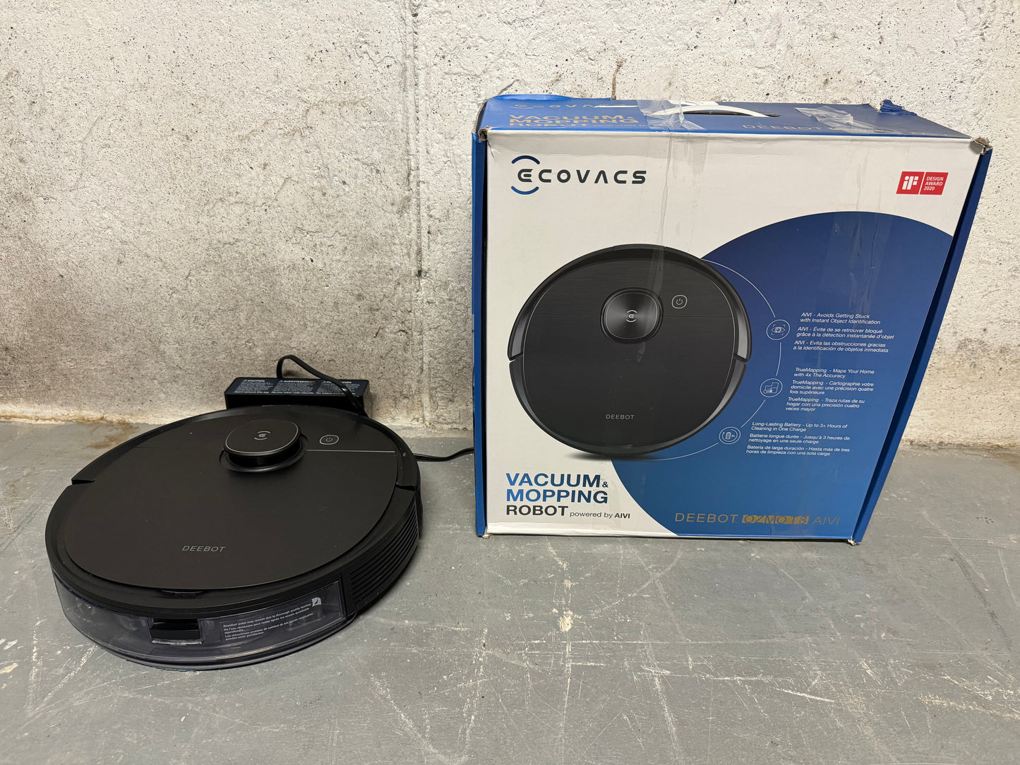 Ecovacs Deebot t8 no tower