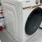 Samsung White Front Load Washer & Electric Dryer Set WF50BG8300AE / DVE50BG8300E  Pristine new condition.