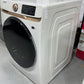 Samsung White Front Load Washer & Electric Dryer Set WF50BG8300AE / DVE50BG8300E  Pristine new condition.