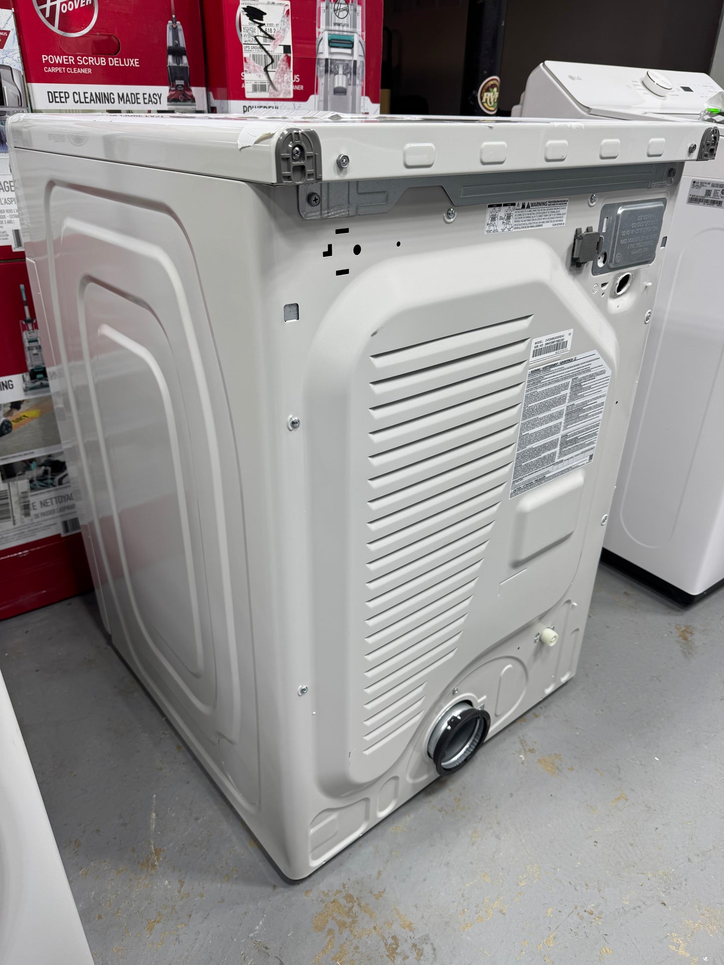 Samsung White Front Load Washer & Electric Dryer Set WF50BG8300AE / DVE50BG8300E  Pristine new condition.