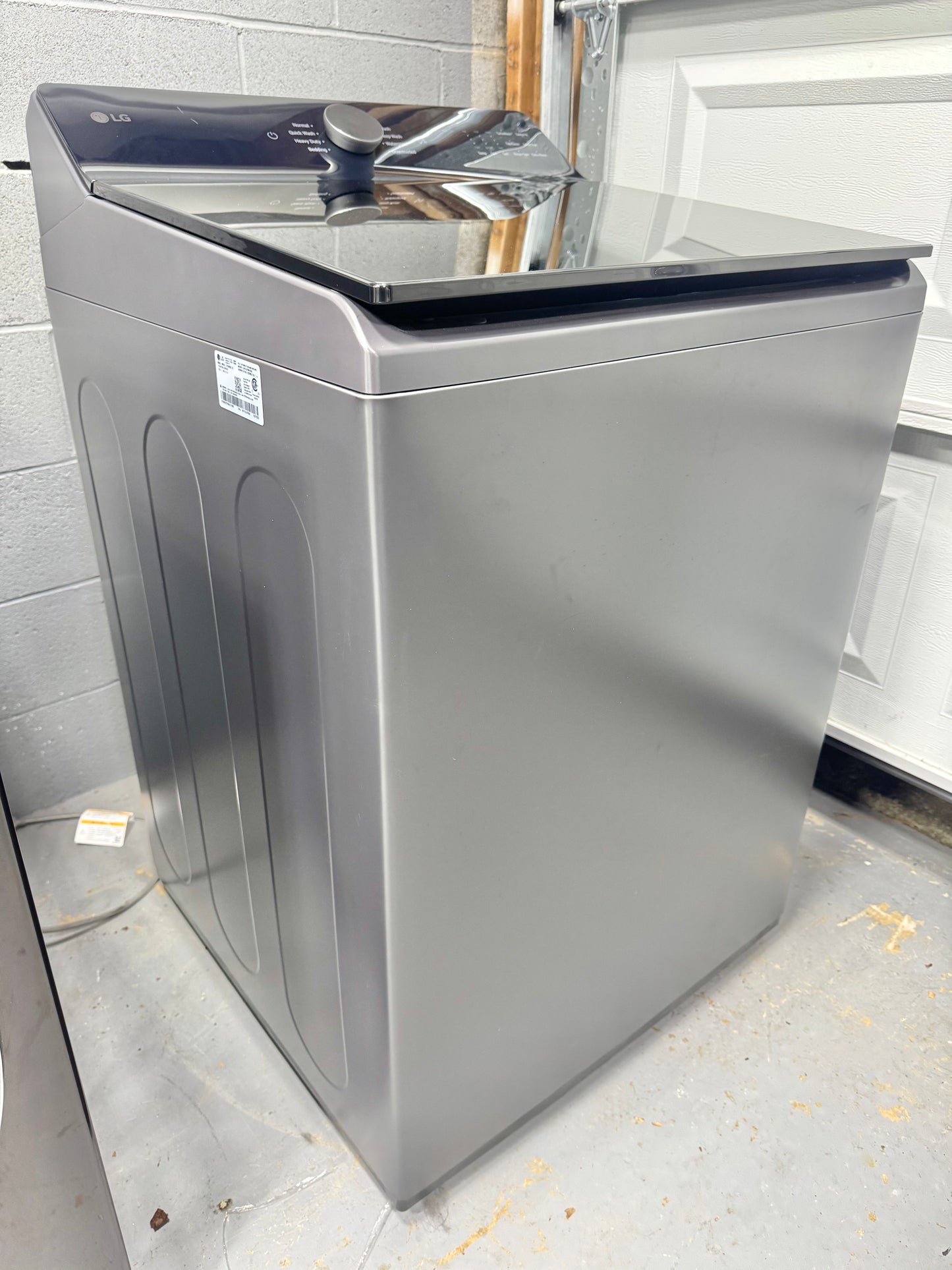 LG Black Top Load Washer WT8400CB