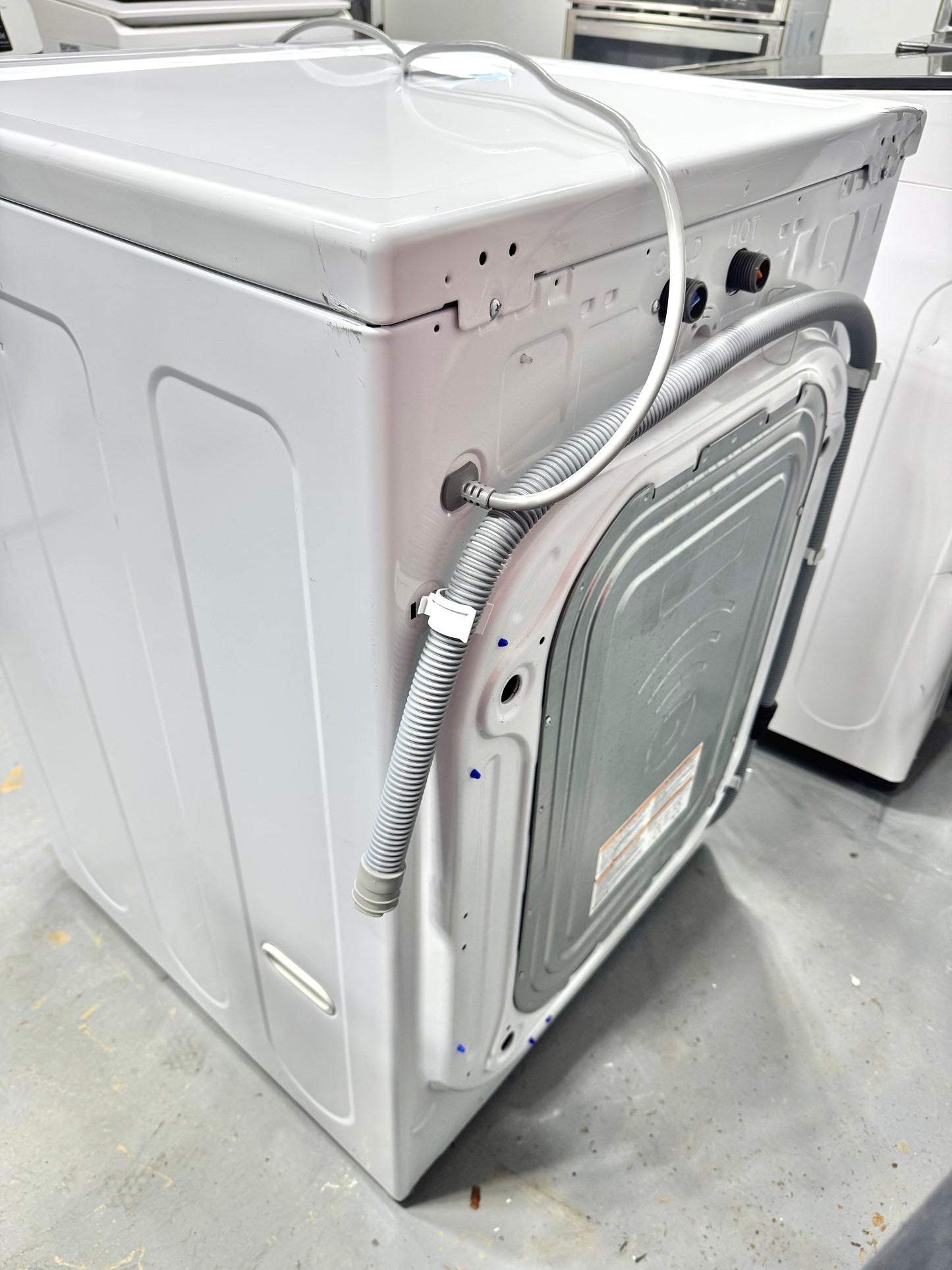 LG White Front Load Washer WM4080HWA