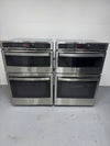 GE 27in Convection Wall Oven &amp; Microwave PK7800SKSS